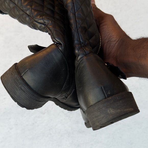 Forever - shin high boots - size 8 - Picture 5 of 5